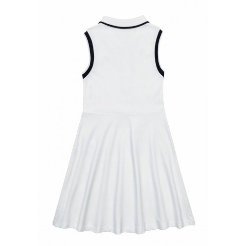 Minoti Φόρεμα Pique Polo Λευκό (10VPOLO1)