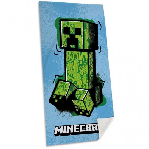 Πετσέτα Θαλάσσης Minecraft 140x70εκ. (87368)