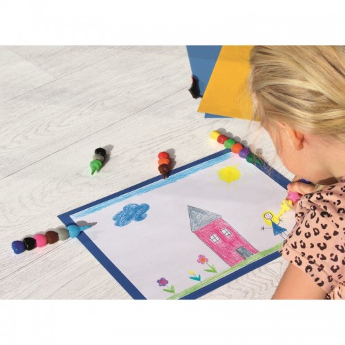 Moses Κηρομπογιά Multicolor Markers (M26265)