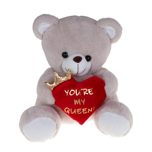 Αρκουδάκι Σομών Καρδιά Queen 40cm (VL264049)