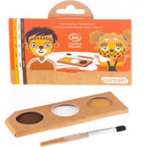 Namaki Lion & Giraffe Hero Face Paint Kit 3 colors (110088)