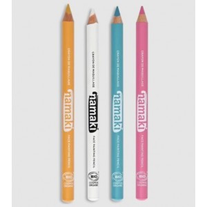 Namaki Face Painiting Slim Pencils Κίτρινο, Ροζ, Λευκό, Τυρκουάζ (110139)