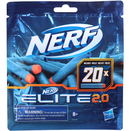 Nerf Elite 2.0 20Pack Refill-Ανταλλακτικά (F0040)