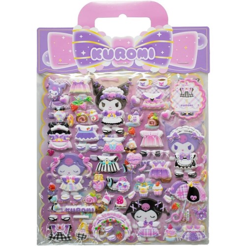 Comansi Αυτοκόλλητα 3D Hello Kitty Kuromi (20003)