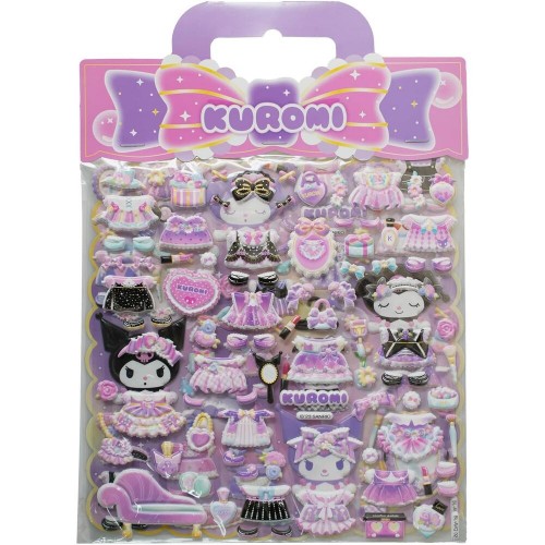 Comansi Αυτοκόλλητα 3D Hello Kitty Kuromi (20003)