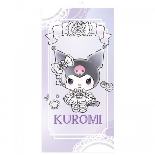 SanRio Πετσέτα Kuromi Microfibre 70 x 140 εκ. (22122)