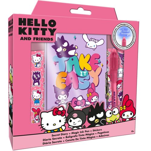 Kids Licensng Σημειωματάριο με Μαγικό Στυλό Hello Kitty & Friends (89143)