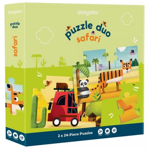 Oddy At Sea Puzzle Duo Safari (28449)