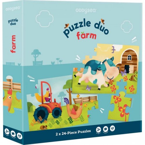 Oddy At Sea Puzzle Duo Farm (28448)