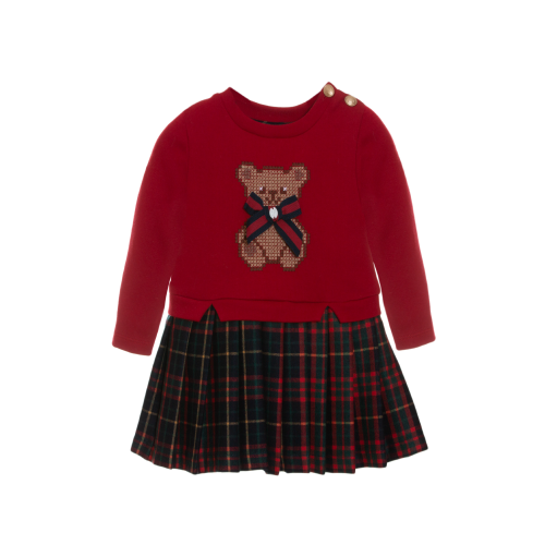 Patachou Φόρεμα Bear Red (3733254)