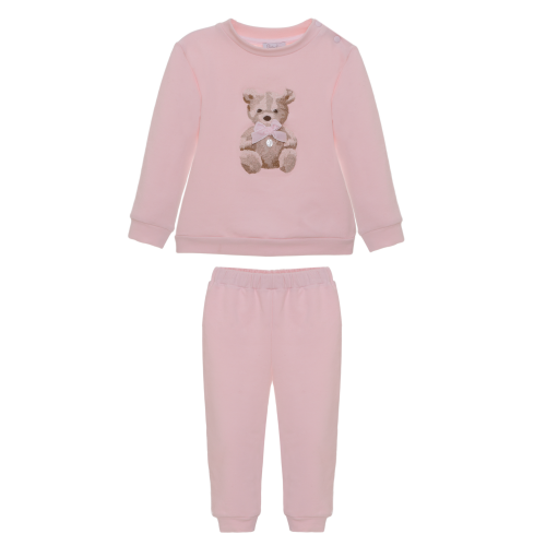 Patachou Σετ Μπλούζα Παντελόνι Bear Pink (3733275)