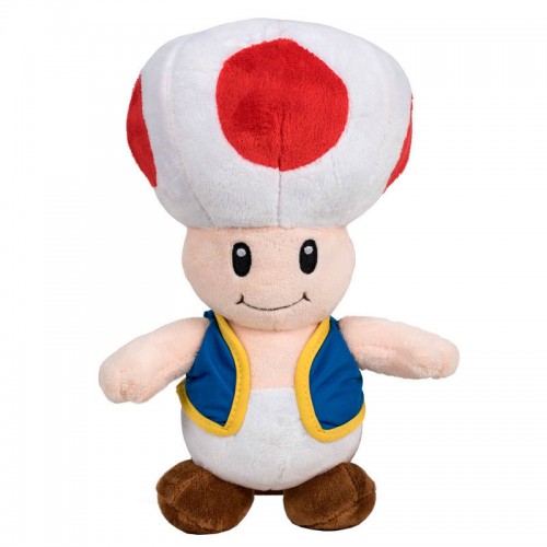 Super Mario Bros Toad Λούτρινο 30εκ. (32460)
