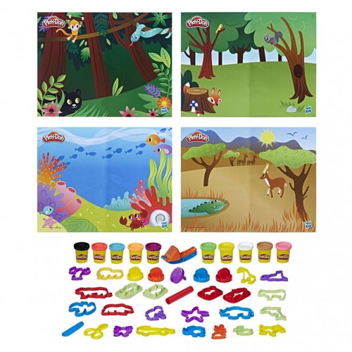 Play Doh Animal Discovery Bucket (E2388)