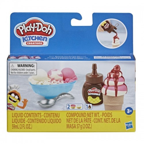 Play Doh Mini Drizzle Ice Cream Playset (F0654)