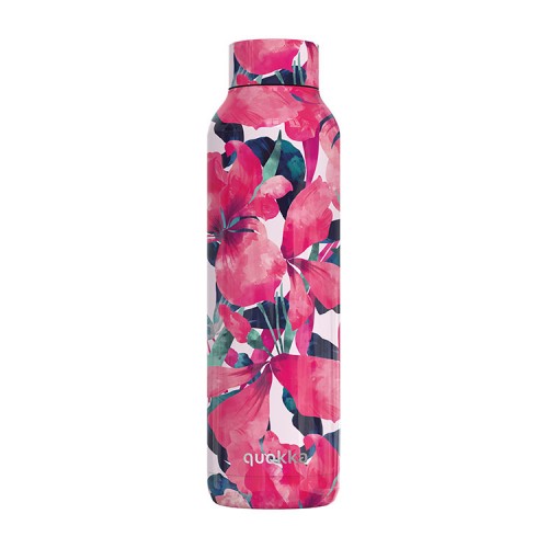 Quokka Παγούρι Θερμός SOLID 630ml Pink Bloom (12088)