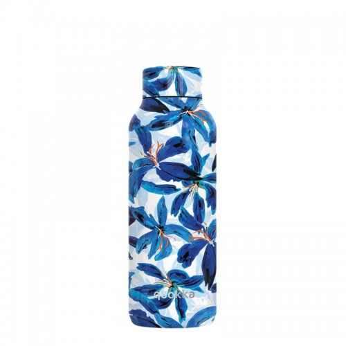 Quokka Παγούρι Θερμός SOLID 510ml Blue Hibiscus (12170)