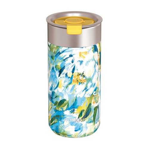 Quokka Κούπα Θερμός 400ml Blue Peonies (40069)