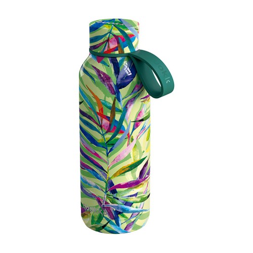 Quokka Παγούρι Stainless Steel 510ml με Λαβή Color Nature (40180)