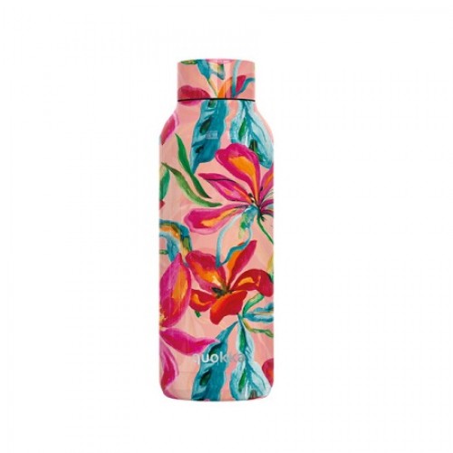 Quokka Παγούρι Θερμός SOLID 510ml Tropical Bloom (12171)