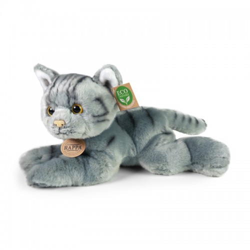 Rappa Γάτα Ξαπλωτή Γκρι 30εκ. (203921) Rappa Γάτα Ξαπλωτή Γκρι 30εκ. (203921)