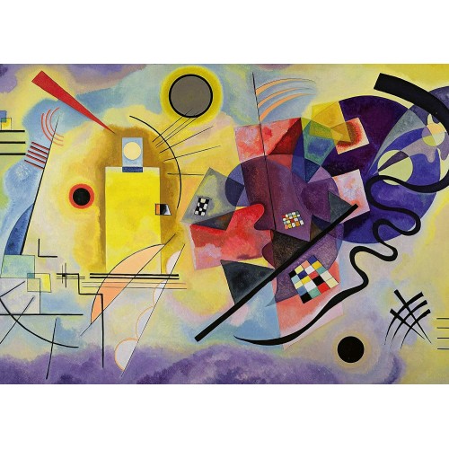 Puzzle 1000τεμ Kandinsky Κίτρινο Κόκκινο Μπλε (14848)