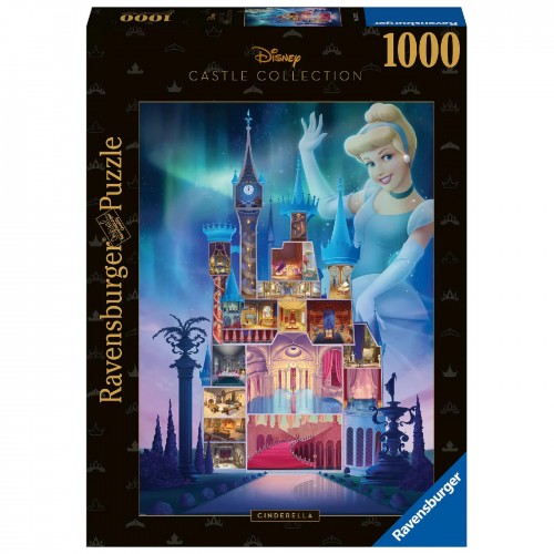 Puzzle 1000τεμ. Disney Castle Collection Cinderella (17331)