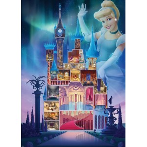 Puzzle 1000τεμ. Disney Castle Collection Cinderella (17331)