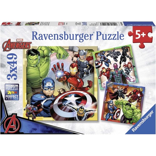 Puzzle 3x49 Avengers (08040)
