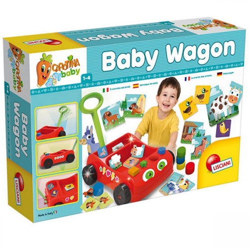 Lisciani Carotina Baby Καρότσι με Δραστηριότητες (820-67879)