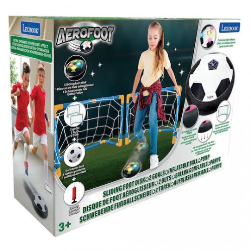 Lexibook Aerofoot Συρρόμενος Δίσκος Ποδοσφαίρου με Φωτάκια και 2 Τέρματα (820-99057)