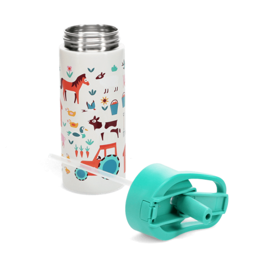 Rex London Παγούρι Ανοξείδωτο Ατσάλι 500ml Farmyard (30965)