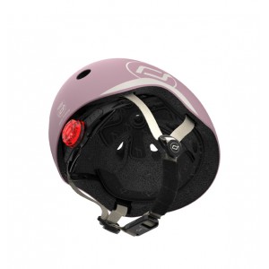 Κράνος Scoot and Ride LED Wildberry XXS-S (00081)