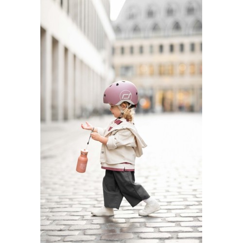 Κράνος Scoot and Ride LED Wildberry XXS-S (00081)