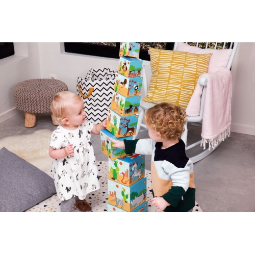 Κύβοι Στοίβαξης Animal World 10τεμ. (6181096) Κύβοι Στοίβαξης Animal World 10τεμ. (6181096)