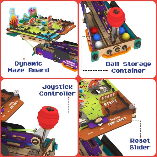 Smarivity DIY Κατασκευή Joystick Arcade Maze (SMRT1241)