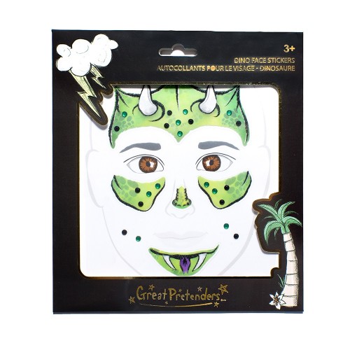 Great Pretenders Αυτοκόλλητα Προσώπου Δεινόσαυρος (87608)