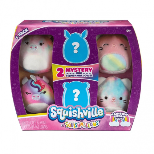 Squishville Mini Squishmallows 4 Plus 2 Surprises (390771)