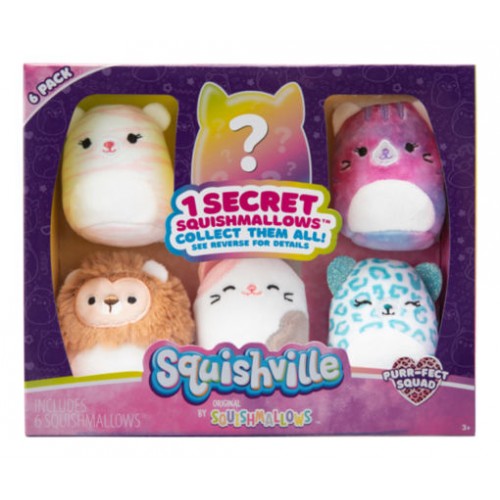 Squishville Mini Squishmallows 5 Plus 1 Surprisε (43488) Squishville Mini Squishmallows 5 Plus 1 Surprisε (43488)