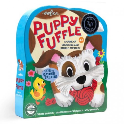 Eeboo Puppy Fuffle Shaped Board Game (GMSPUF)