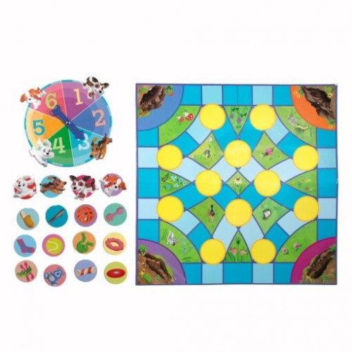 Eeboo Puppy Fuffle Shaped Board Game (GMSPUF)