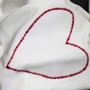 Two In A Castle Groove Is In The Heart Sweater White (T3570)