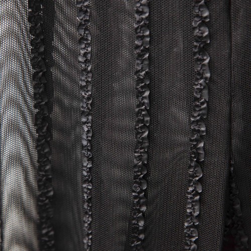 Two In A Castle Tulle Leggings Black (T3733)