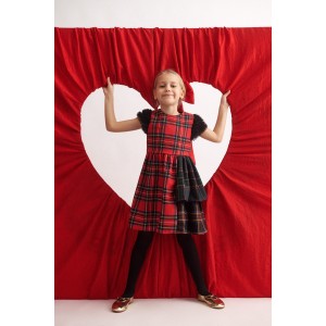Two In A Castle Φόρεμα Vivienne Tartan (T6691)