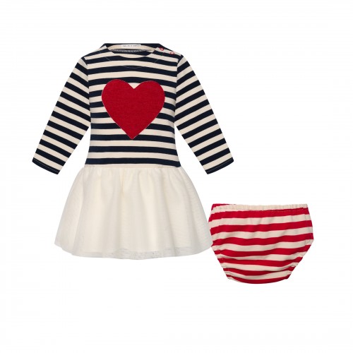 Two In A Castle Φόρεμα Striped Universe Heart Tutu (T6513)