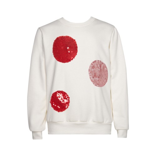 Two In A Castle Μπλούζα Φούτερ Candy Shop Polka Dots (T6573)