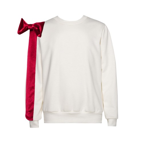Two In A Castle Μπλούζα Not Just Another Bow Sweater (T6586)