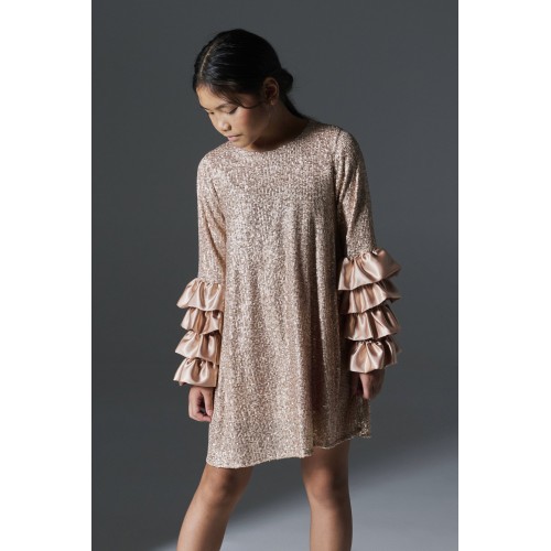 Melin Rose Φόρεμα Παγέτα Μπρονζέ (MRW26-1212)