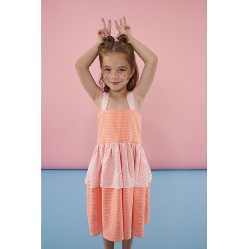 Two In A Castle Φόρεμα Orange Popsicle (T4032)