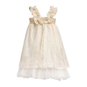 Two In A Castle Φόρεμα Vintage Buttercream Lace (T4182)