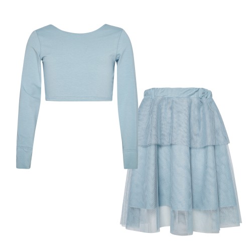 Two In A Castle Φόρεμα Magnolia 2 Layer Lace Blue (T5205)